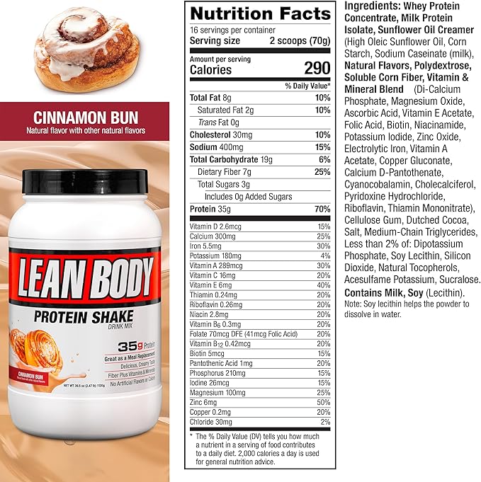 Labrada Nutrition - Lean Body 16 Serving MRP 2.47lb Bag Salted Caramel (Salted Caramel) Packaging May Vary