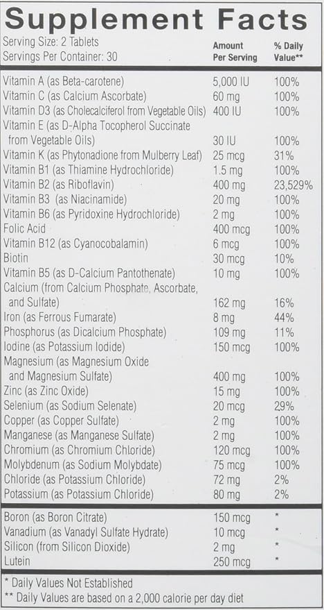 Complete Multivitamin - 60 Count