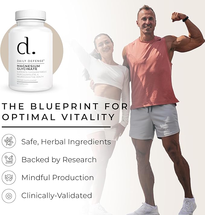 Magnesium Glycinate 200mg – Chelated Magnesium Bisglycinate for Muscle Relaxation Restful Sleep Heart Health &amp Metabolism Support – 90 Capsules Made in USA