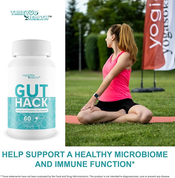 Gut Hack - Our Best Probiotics for Gut Health - Women &amp Men Probiotics and Prebiotics - Gut Restore Probiotic - Proprietary 11 Strain Probiotic Formula with Vitamin D &amp Zinc for Deep Immune Su