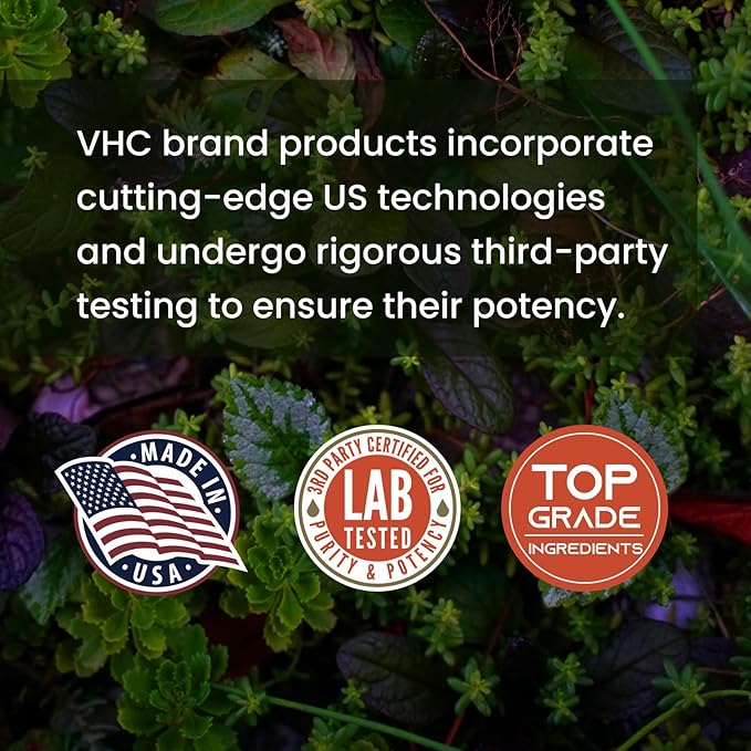VHC Vitamin B1 Benfotiamine 600mg Supplement- 5X Time Fat-Soluble Thiamine Vitamin B1- Max Boost Bioavailable Thiamine B1 Levels Veggie CapsulesNon-GMO Soy Free- Made in USA (120 Counts)