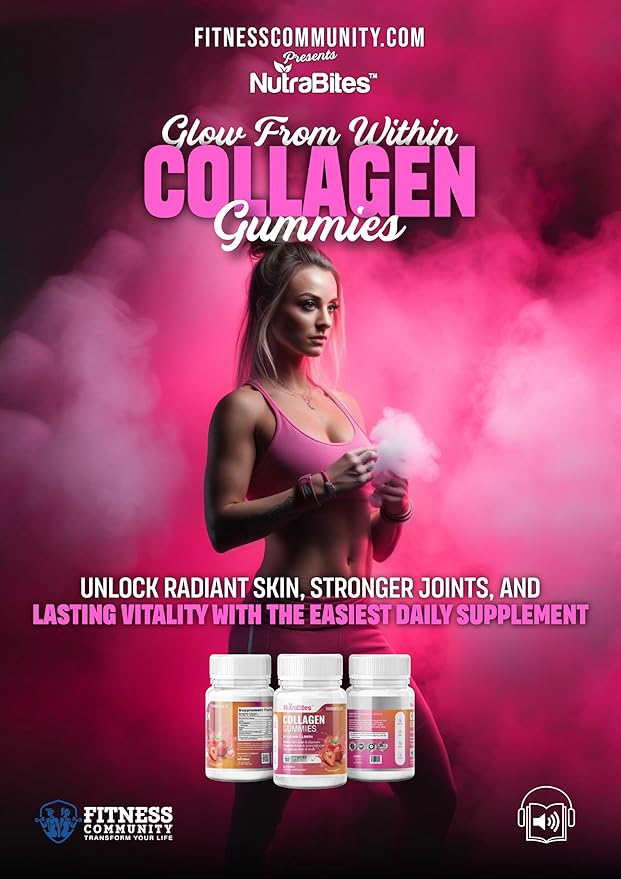 Radiance and Beauty Wellness Pack - Biotin Collagen Vitamin C and Superfruits Gummies - Supports Hair Skin &amp Nail Health - 4-Pack for Natural Glow