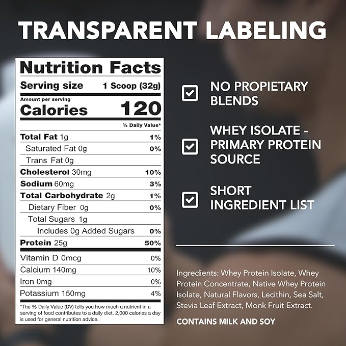 RIVAL NUTRITION Clean Rival Whey – 10LB True Vanilla – 100% Whey Protein Powder Whey Isolate Primary Source | 25g Protein Muscle Gain/Recovery | All Natural No Artificial Ingredients - 142 Servings