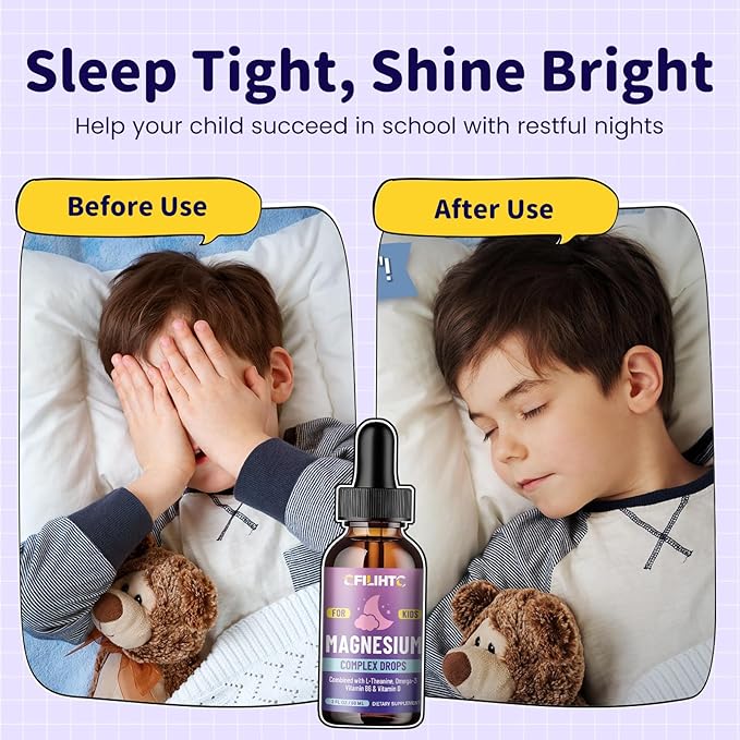Kids Magnesium Liquid Drops &amp Kids Magnesium Gummies