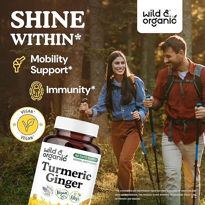 Turmeric Ginger 120 Capsules &amp Saffron Extract 120 Capsules