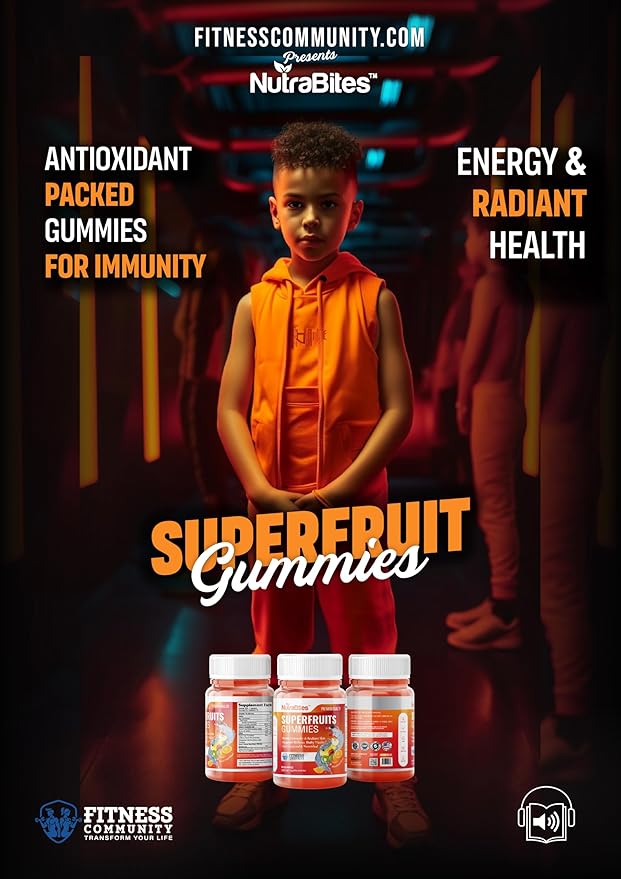 Radiance and Beauty Wellness Pack - Biotin Collagen Vitamin C and Superfruits Gummies - Supports Hair Skin &amp Nail Health - 4-Pack for Natural Glow