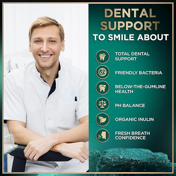 WILD FUEL Oral Probiotics for Teeth Bad Breath Gum Health - 3bn CFU K12 Lactobacillus Paracasei Salivarius Dental Probiotic - Oral Probiotic Mints - 90 Fresh Breath Mint Dental Probiotics Tablets