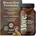 More. Longevity &amp Wellbeing Premium Calcium Supplement - Bone Strength Supplements with Magnesium Vitamin D3 + K2 &amp Zinc for Bone Health Support - 4 Capsule Daily - Easy to Swallow - 120 Caps