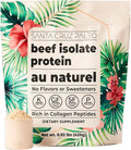 Santa Cruz Paleo Beef Isolate Protein Powder Au Naturel Rich in Collagen Peptides for Protein Shakes or Smoothies Gluten Free Keto Paleo Unflavored Unsweetened1.1lbs (20g Protein Per Serving)