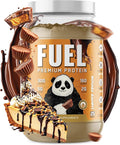 Panda Fuel Premium Protein WheyHydrolyzed CollagenCaseinProbiotics Enzymes Keto FriendlyTime Release 25 Servings (2.5 Pound Chocolate Peanut Butter Crumble) (with inclusions)