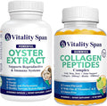 Collagen + Zinc Oyster Extract - Hair Growth Vitamins Gummies + Energy Boost