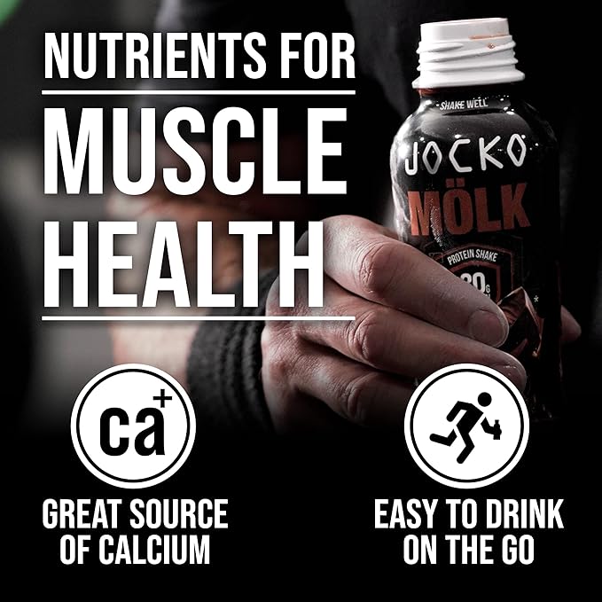 Jocko Fuel 2 Pack Bundle - Chocolate MOLK Protein Powder &amp RTD Protein Shake