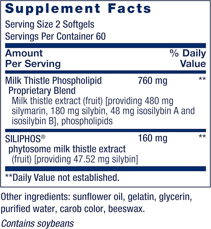 Life Extension Advanced Milk Thistle 120 Softgels and Two-Per-Day High Potency Multi-Vitamin &amp Mineral 120 Tablets Bundle