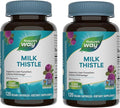 Nature's Way Standardized Milk Thistle 80% Silymarin per serving TRU-ID Certified Non-GMO Project Verified Vegetarian 120 Vegetarian Capsules Pack of 2