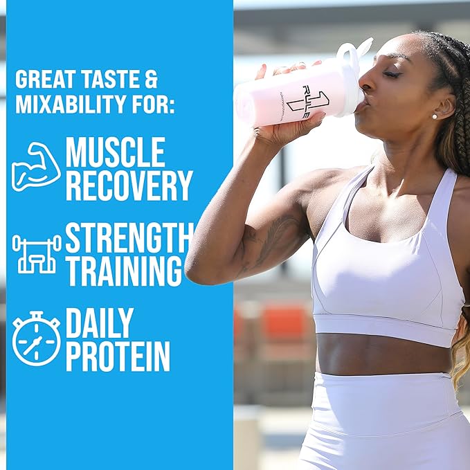 Rule 1 Whey Protein – 24g Fast-Acting Protein from All-Whey Sources with Naturally Occurring EAAs &amp BCAAs for Workout Recovery or Anytime Use (5 Pounds* Chocolate Peanut Butter)