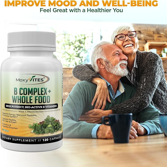 MoxyVites B-Complex - Liposomal Vitamin C - Quercetin for Energy Support - The Perfect Energy Trifecta