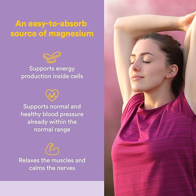 Natural Factors Magnesium Citrate Powder - Body Health Support Supplement for Cellular Support - Magnesium Powder Supplement Aids Muscle Health &amp Relaxation - 8.8 oz (75 Servings) Berry Flavor