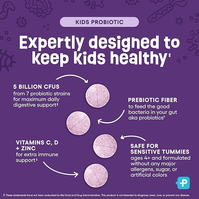 Physician's CHOICE - Women &amp Kids Digestive Care Bundle: Kids Probiotic + Women Probiotic 60ct
