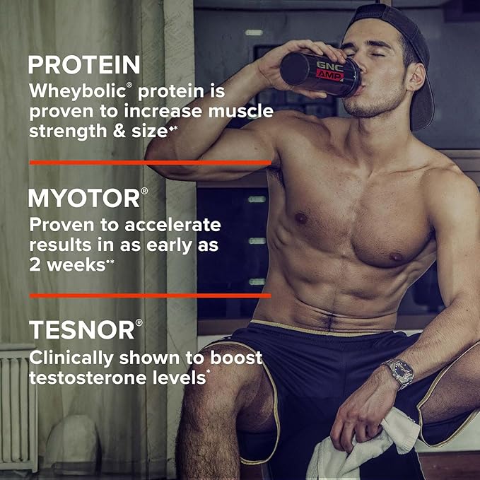 GNC AMP Wheybolic Alpha - Classic Vanilla (22 Servings)