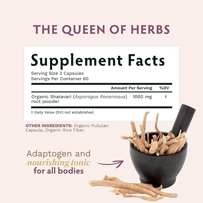 TRIBE ORGANICS Hormonal Wellness Duo - Ashwagandha &amp Shatavari Capsules - Supports Women’s Wellness and Balance