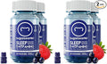 SugarBearPro Sleep Gummy 2 Month Supply Extra Strength Melatonin 6mg for Men &amp Women Vegan Vitamin B6 L-Theanine 5 HTP Valerian Sleep Aid for Adults &amp Teens Certified Kosher (Pack of 2