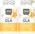 365 by Whole Foods Market Tonalin Cla 1300Mg 90 Softgels (Pack of 2)
