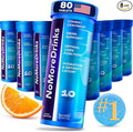 NoMoreDrinks Anti Alcohol Craving Supplement | Liver Detox &amp Combat Cravings | Energy Support Alcohol Replacement Drink | Organic Milk Thistle Supplement &amp Dandelion Root &amp 5HTP | (80) Ene