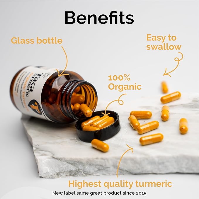Turmeric &amp Black Pepper Extract 60 Capsule