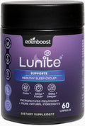 EdenBoost Lunite | Helps You to Fall Asleep Faster | Non-Habit Forming | Sustained Release Microactive Melatonin Magnolia Bark &amp Skullcap