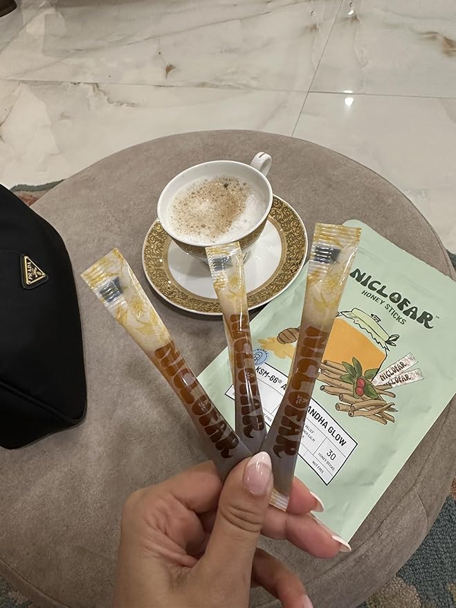 KSM-66 Ashwagandha Power Sticks Full Spectrum 400 mg KSM 66 Ashwagandha Root Extract per serving | standardized &gt 5% Withanolides high absorption Boost Energy | Reduce Stress | Mood Support | Focu
