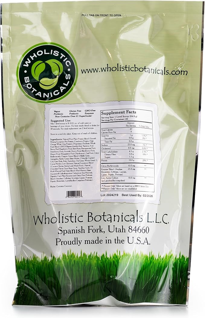 Live Plant Pea Protein - Chocolate