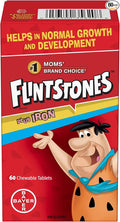 Flintstones Plus Iron Multivitamins 60 Chewable Tablets