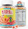Kids Multivitamin Gummies with Iron Sugar Free Kids Daily Vitamins + Probiotics Algae Omega 3 (EPA/DHA) A C D Methyl B12 Folate B6 Zinc Biotin for Healthy Growth Immune Support 60 Count