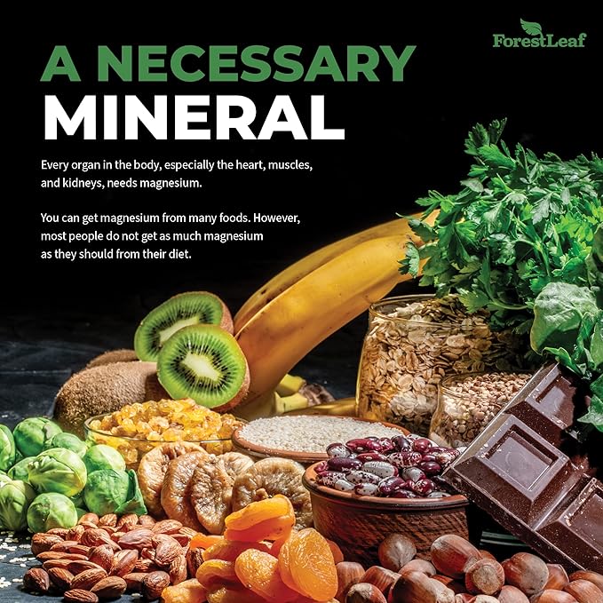 ForestLeaf Riboflavin &amp Magnesium Migraine Supplement - Riboflavin 400mg for Headache Relief - Ultimate Magnesium Bundle with B2 Vitamin 400mg for Headache Migraine Relief Capsules