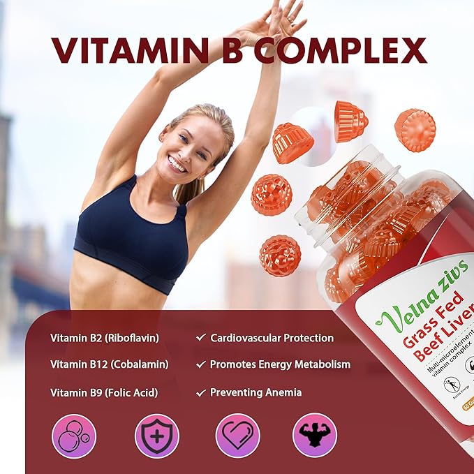 Magnesium Taurate Gummies and Beef Liver Gummies