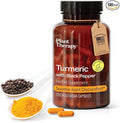 Plant Therapy Turmeric Black Pepper Supplement Capsules Manufactured in USA 4 Month Supply Supports Joint and Muscle Health Supplements for Women &amp Men 120 Vegetarian Capsule