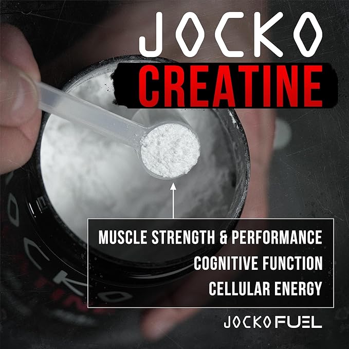 Jocko Mölk Grass Fed Protein Shakes - Ready to Drink (Pack of 12) Vanilla + Jocko Creatine
