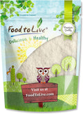 Food to Live Marine Collagen Peptides 12 Ounces – Hydrolized Ultra-fine Powder for Women and Men. Unflavored Easily Dissolved Bulk
