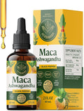 HERBAMAMA Ashwagandha Maca Drops - Vegan Mood Support &amp Overall Well-Being with Ashwagandha and Maca Root Extract Tincture - Non-GMO Alcohol &amp Sugar-Free Women &amp Men Support Supplement 2