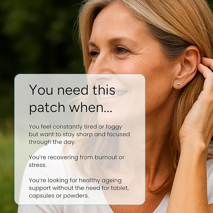 The Patch Remedy NAD+ Patch - NMN Resveratrol CoQ10 NAC Astaxanthin PQQ | 30 Patches