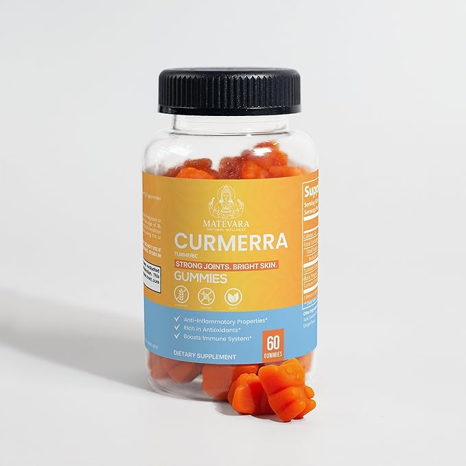 Curmerra Turmeric Gummies | 60 Count