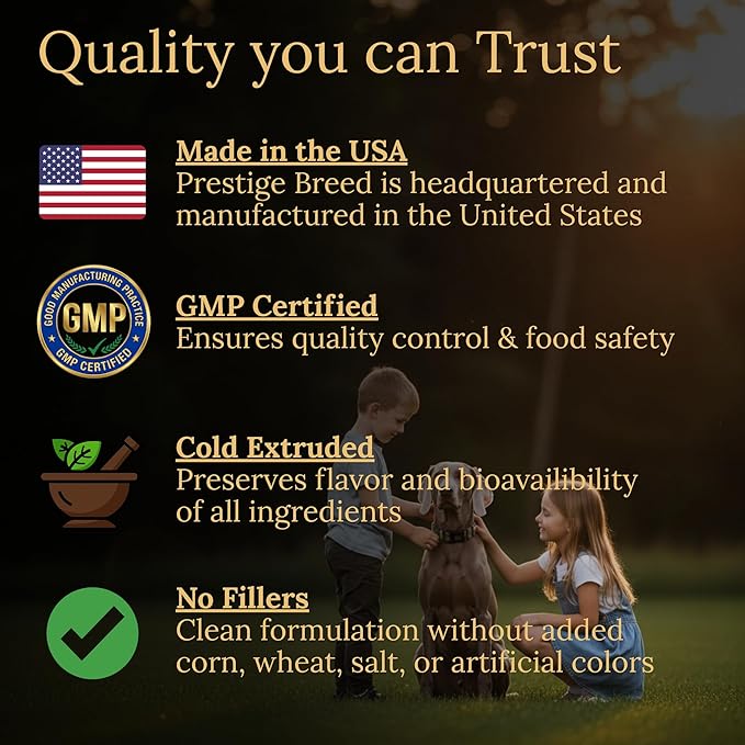 Weimaraner Multivitamins 90 Count Made in The USA with Real Bacon