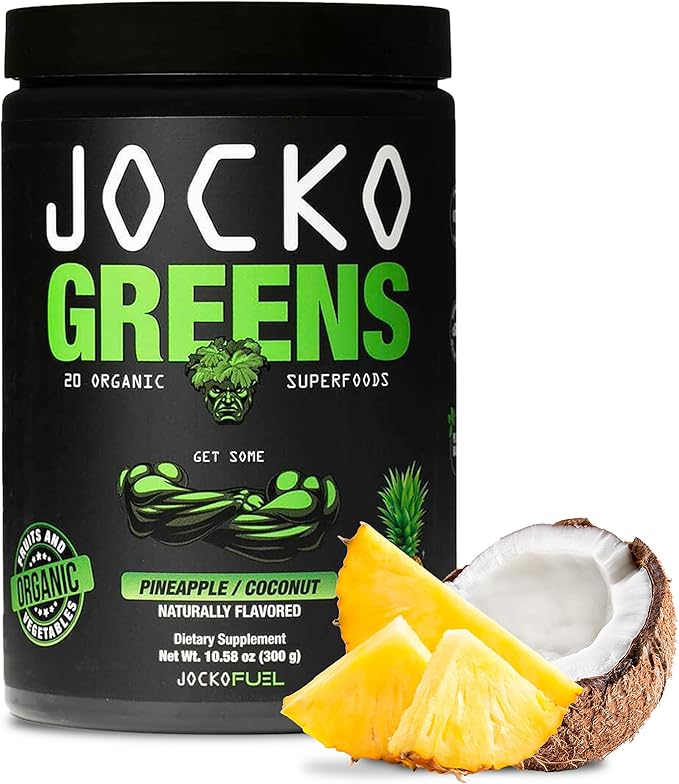 Jocko Fuel 2 Pack Bundle - Jocko Greens Powder + Chocolate Mölk Protein Powder