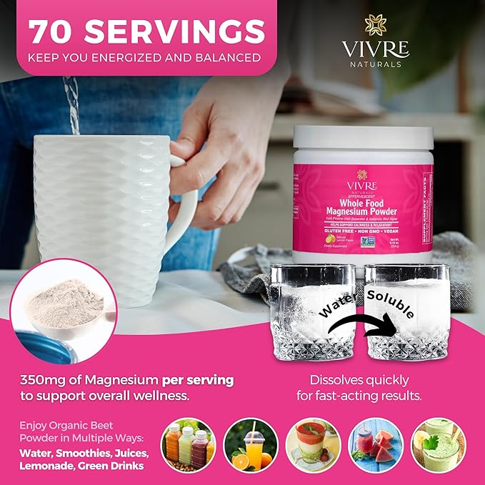 Whole Food Magnesium Powder