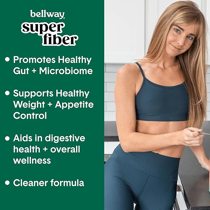 Bellway Super Fiber Powder + Fruit Pineapple Passion Fruit Super Fiber + Greens