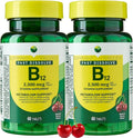 Vitamin B12 Fast Dissolve Tablets - Cherry Flavor 2500 mcg - Supports Energy &amp Nervous System - 60 Count (Pack of 2)