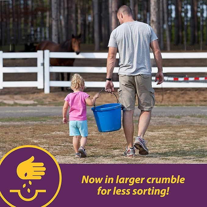 Farnam Horse Health Vita E &amp Selenium Crumbles Horse Vitamin Supplement Supports optimal muscle health &amp antioxidant support 3 lbs. 96 day supply