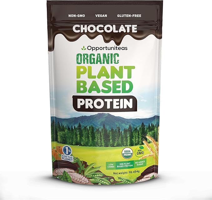 Opportuniteas Organic Planted Based and Whey Protein