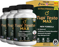 Tupi Testo MAX Organic Maca Root Blend Black Pepper 60 Capsules 30-Day Supply (3)