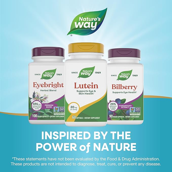 Nature's Way Lutein Supports Eye Health* 60 Soft Gels